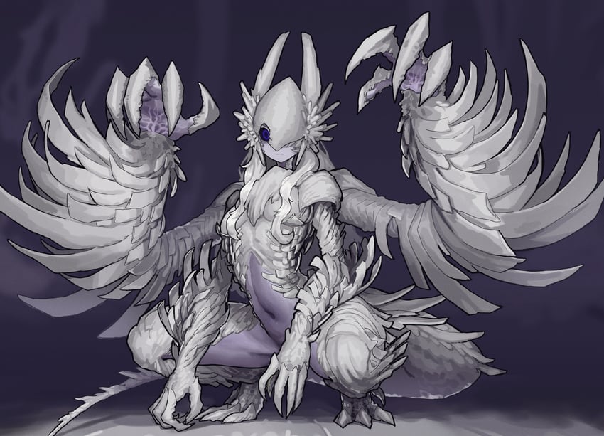 zoh shia (monster hunter and 1 more) drawn by ekrea_jan