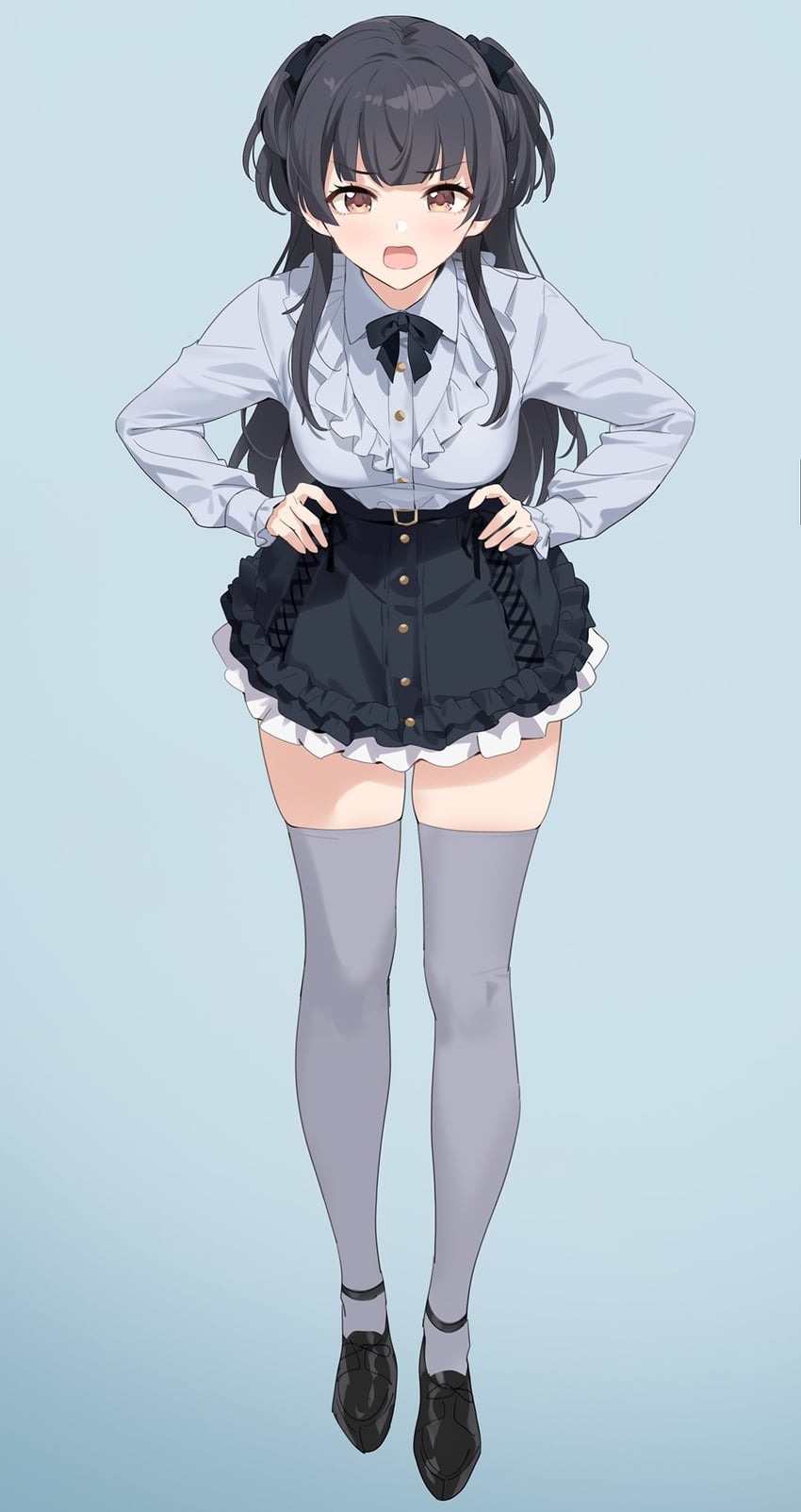 mayuzumi fuyuko (idolmaster and 1 more) drawn by yd_(orange_maru)
