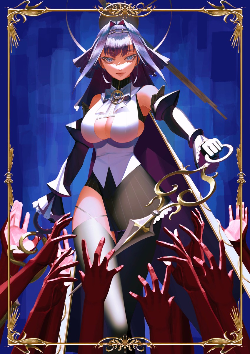 ouro kronii (hololive and 1 more) drawn by wiji