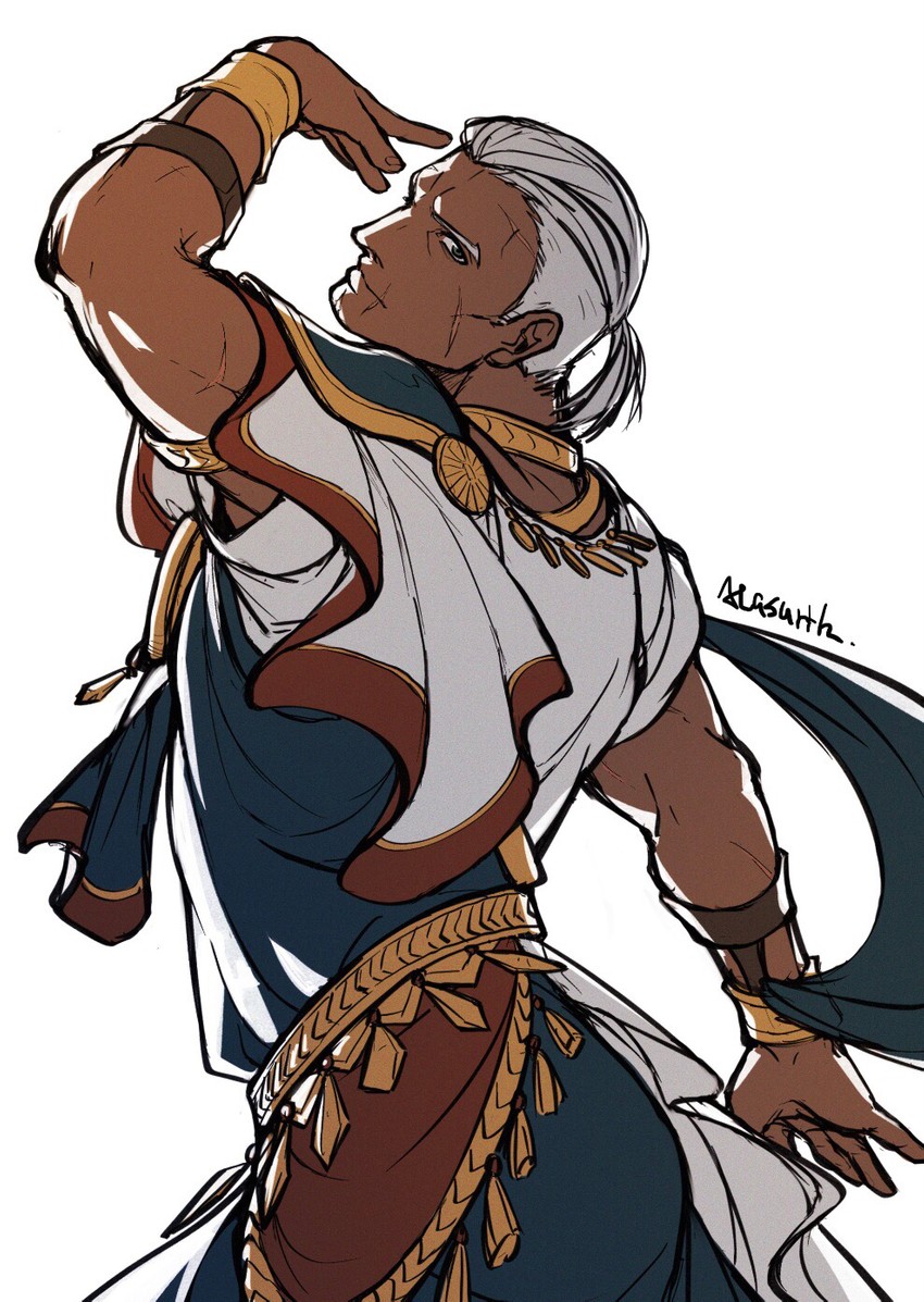 dedue molinaro (fire emblem and 1 more) drawn by meganemido