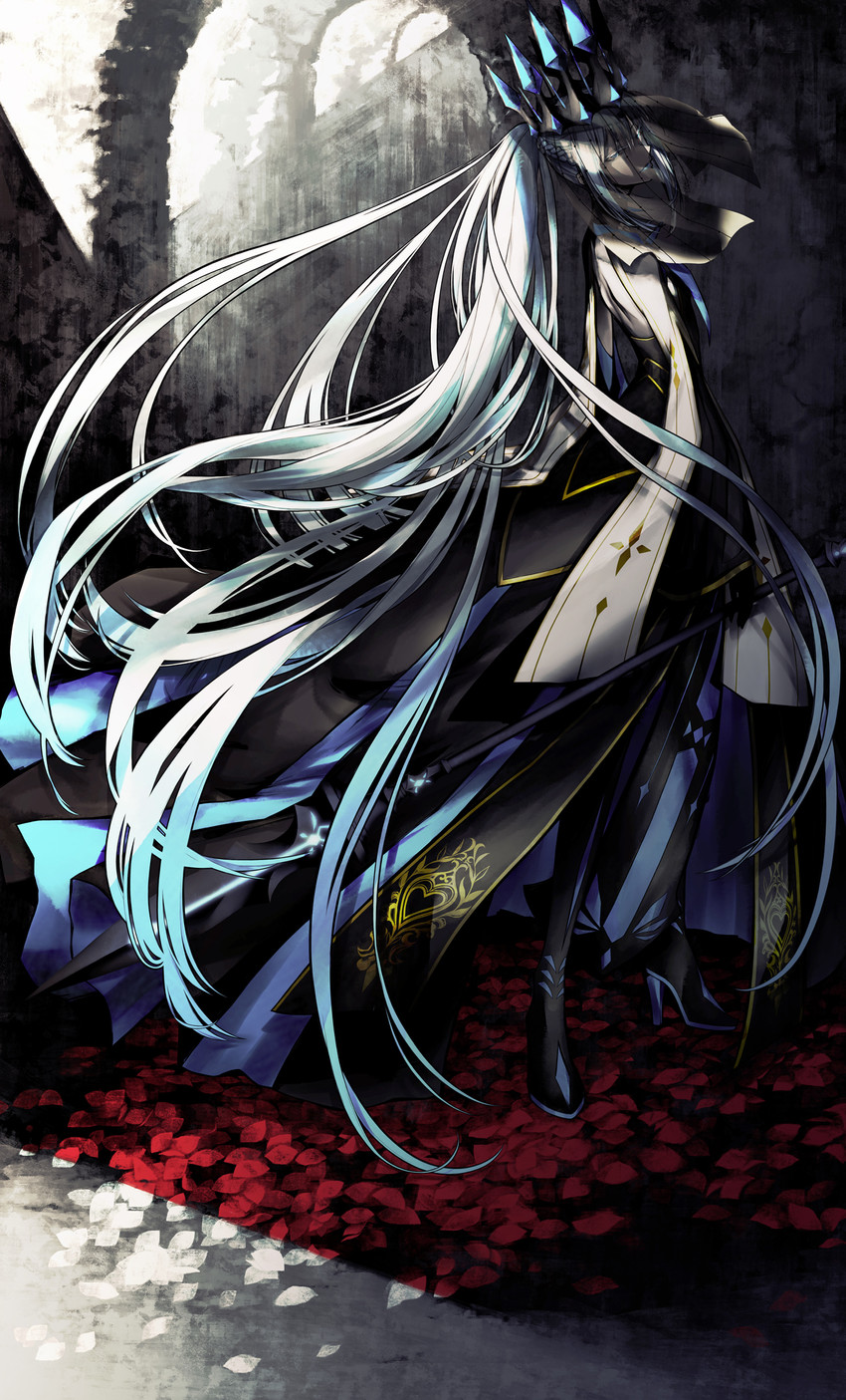 morgan le fay (fate and 1 more) drawn by no_mae_(mikakatachi)