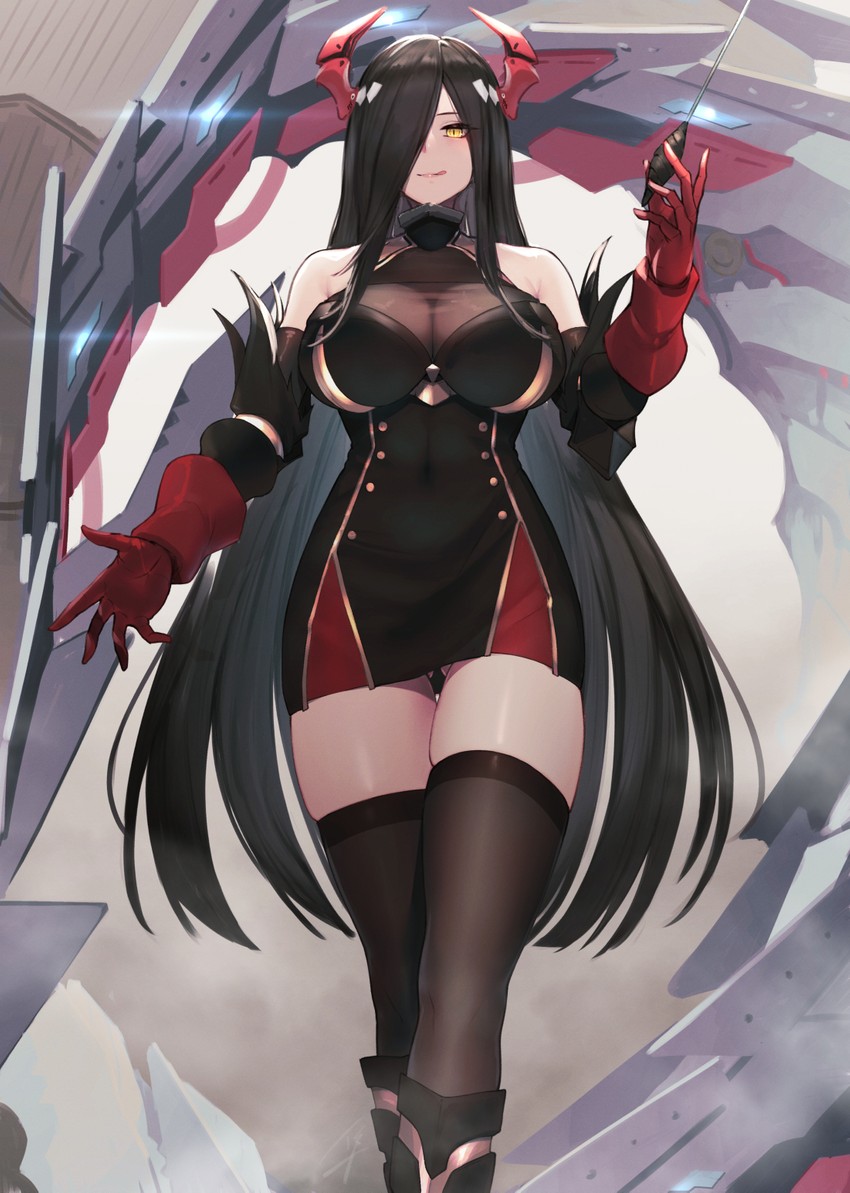 friedrich der grosse (azur lane) drawn by hayabusa_(vert_320)