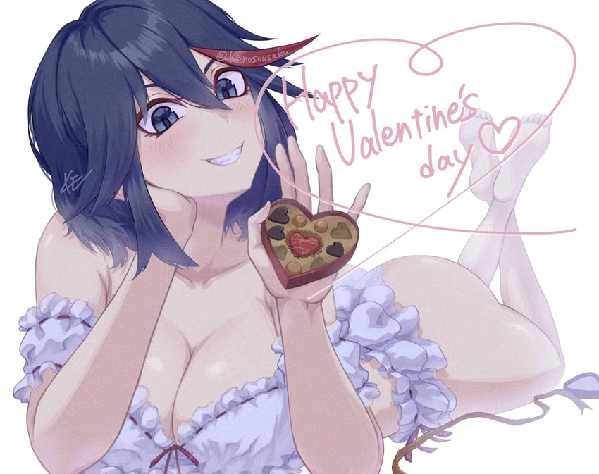 matoi ryuuko (kill la kill) drawn by kenosousaku