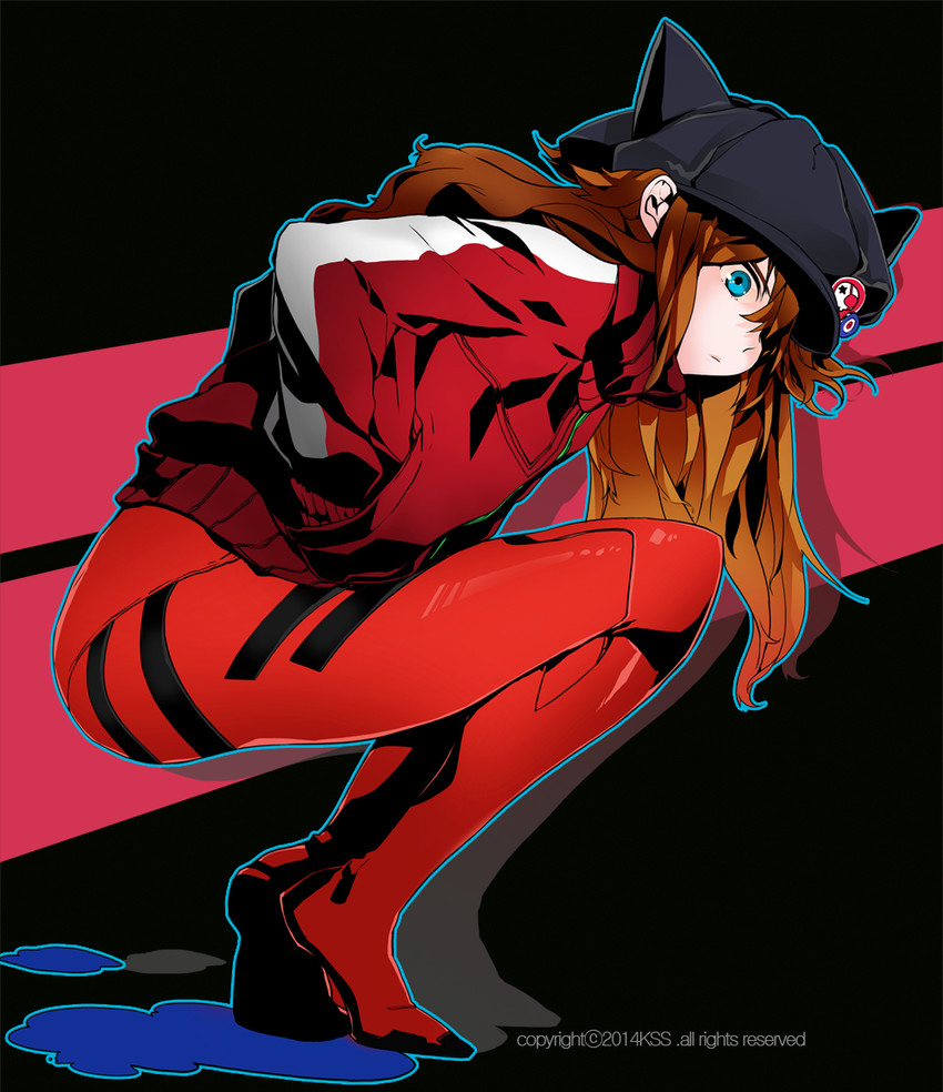 souryuu asuka langley (neon genesis evangelion and 2 more) drawn by kss