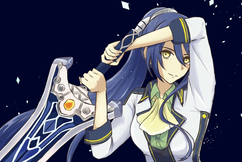 laura s. arseid (eiyuu densetsu and 2 more) drawn by roshiroshiroppy