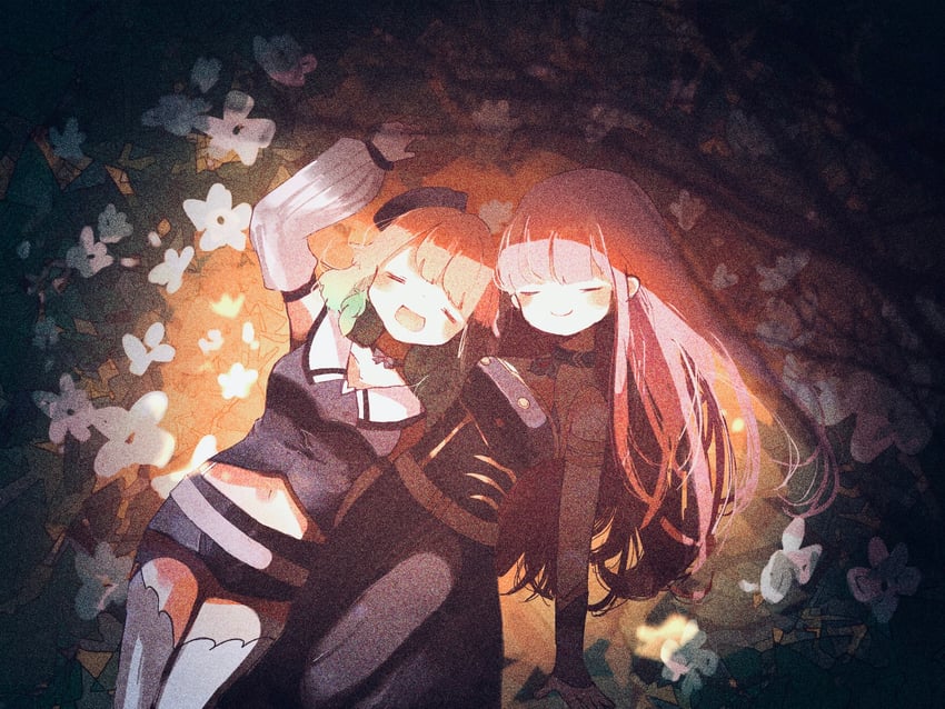 mori calliope and takanashi kiara (hololive and 2 more) drawn by seblueka