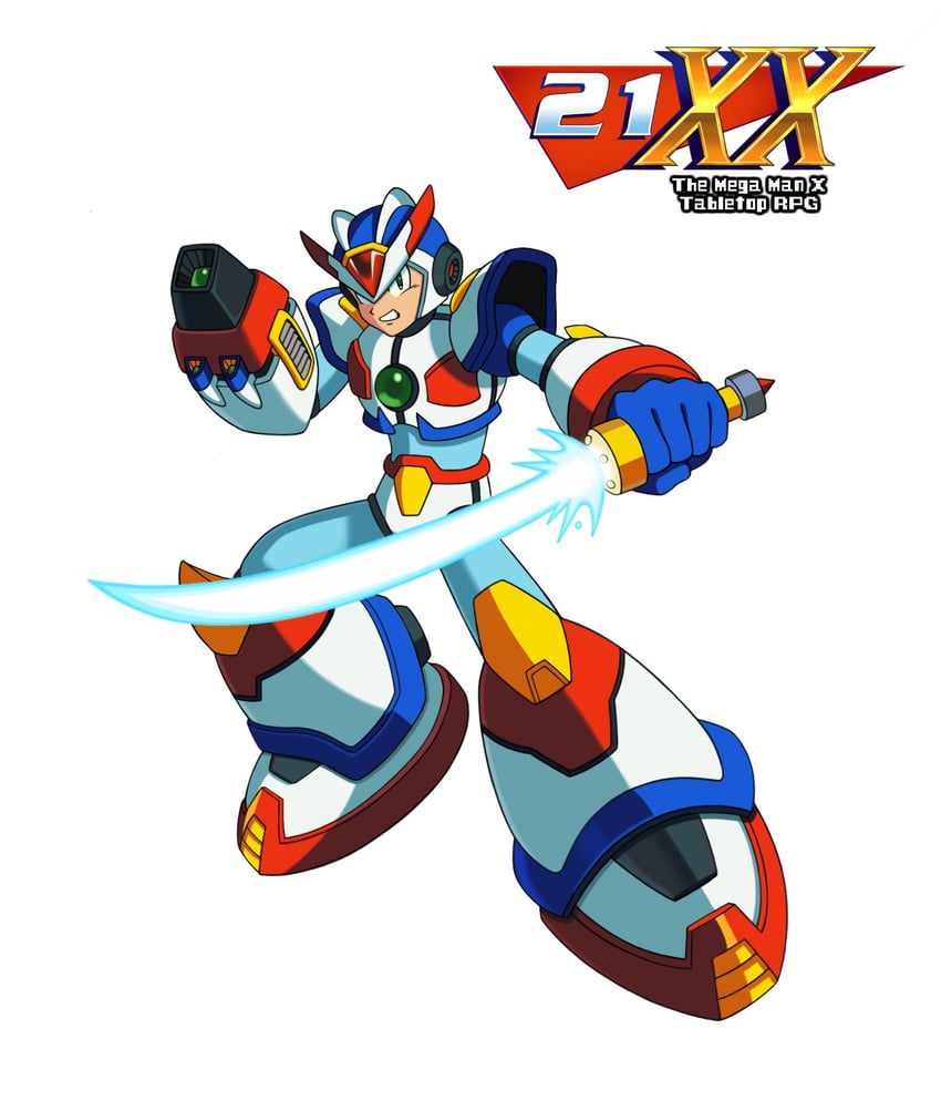 x and third armor x (mega man and 2 more) drawn by sprinqgueen