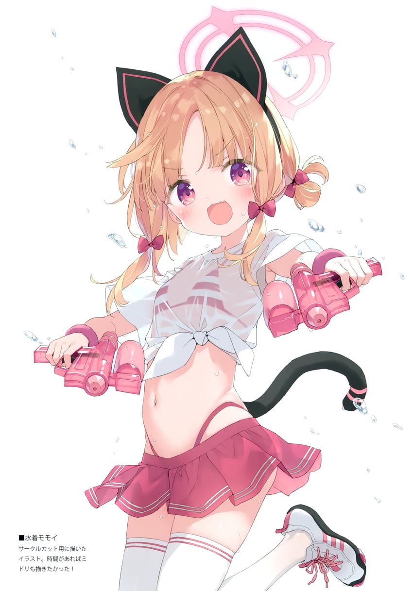 momoi (blue archive and 1 more) drawn by kani_biimu