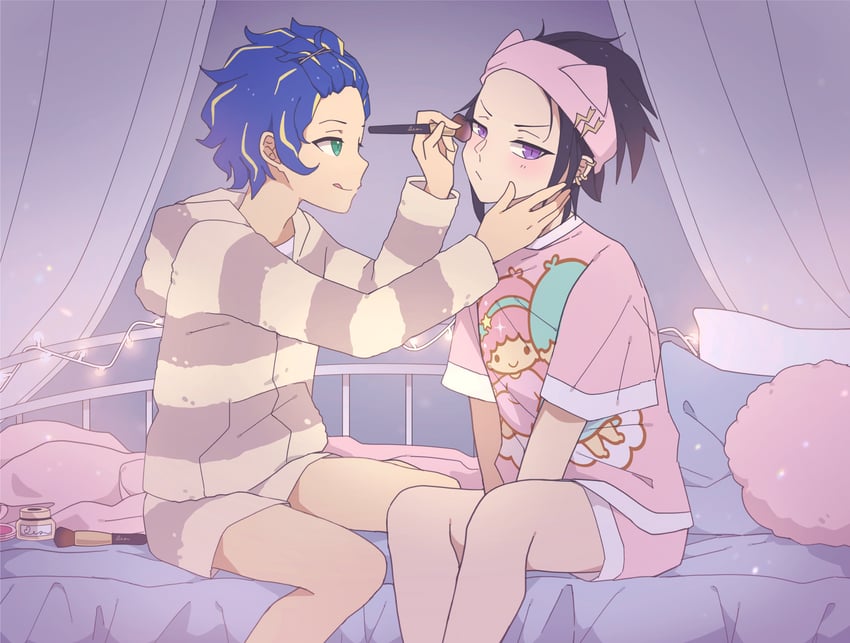 astel leda, kanade izuru, lala, and kiki (sanrio and 2 more) drawn by nekoromancer