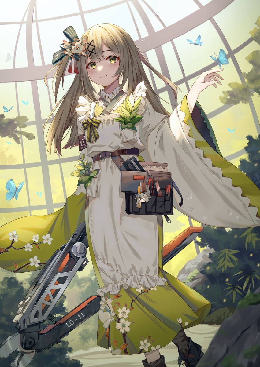 sakuya (girls' frontline and 1 more) drawn by calder_(pixiv3698273)
