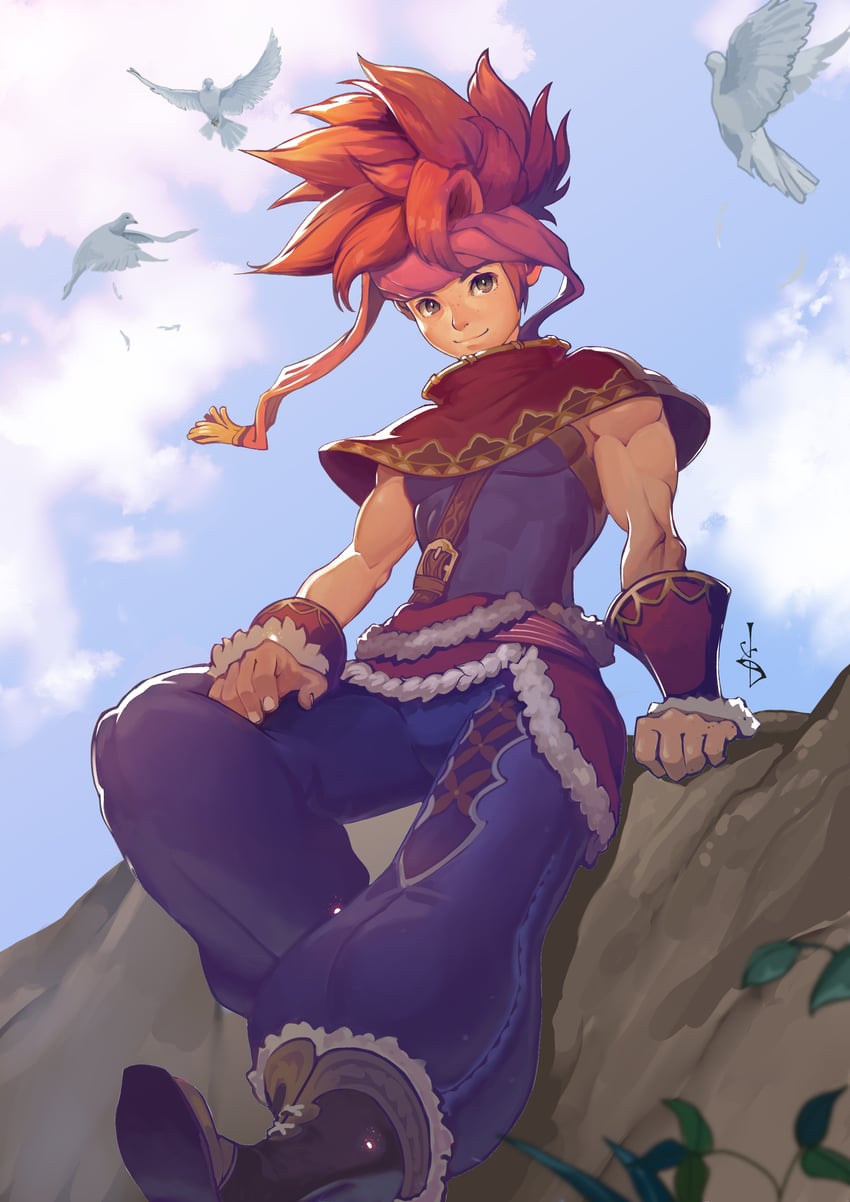 randi (seiken densetsu and 1 more) drawn by fumezu1