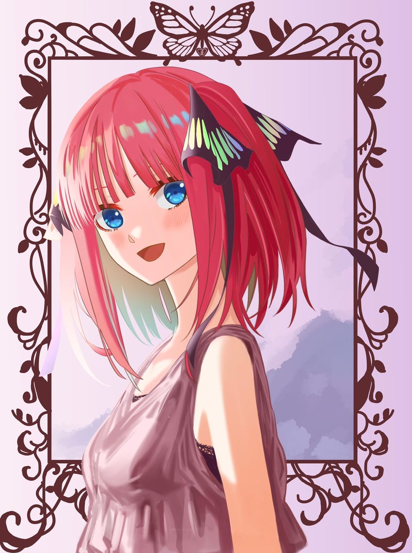 nakano nino (go-toubun no hanayome) drawn by yosu_ill