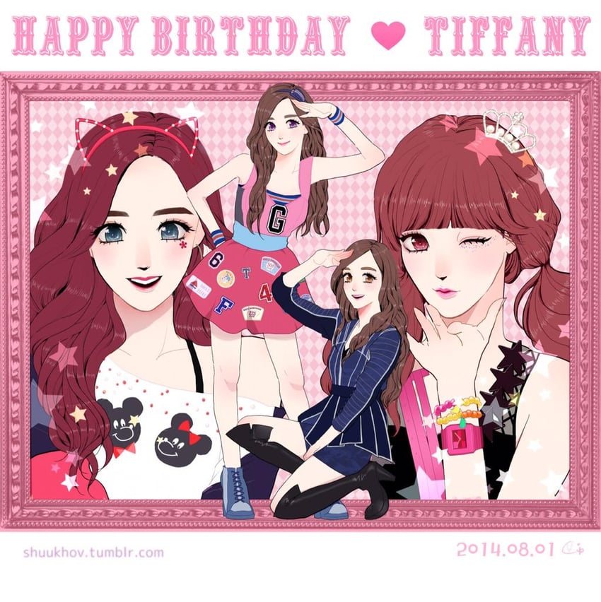 tiffany (real life and 1 more) drawn by shuukhov