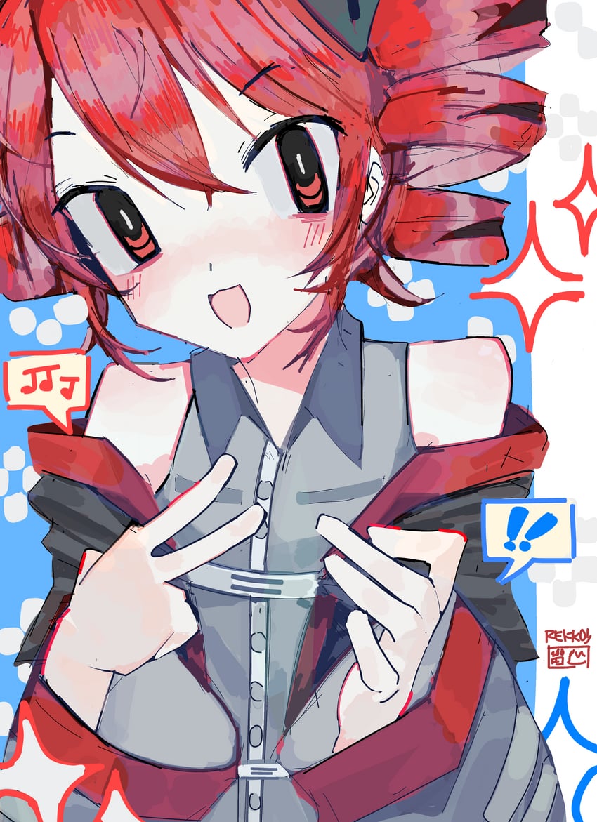 kasane teto (utau and 1 more) drawn by rekkometal
