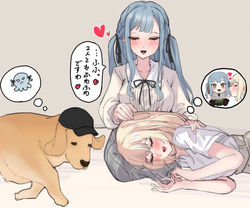 togawa sakiko and misumi uika (bang dream! and 1 more) drawn by extreme_yuri_buta