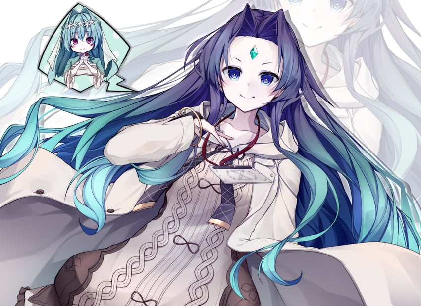 goddess cuvelier and aesop (grimms notes) drawn by iumi_urura