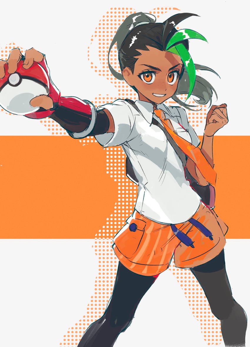 nemona (pokemon and 1 more) drawn by sumooo_(ga_ilil)