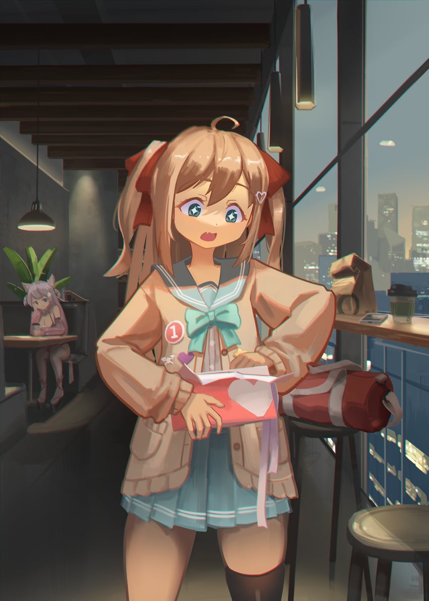 neuro-sama and annytf (indie virtual youtuber and 2 more) drawn by tornier