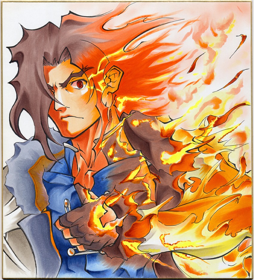 kishima kouma (tsukihime and 1 more) drawn by calnarsa