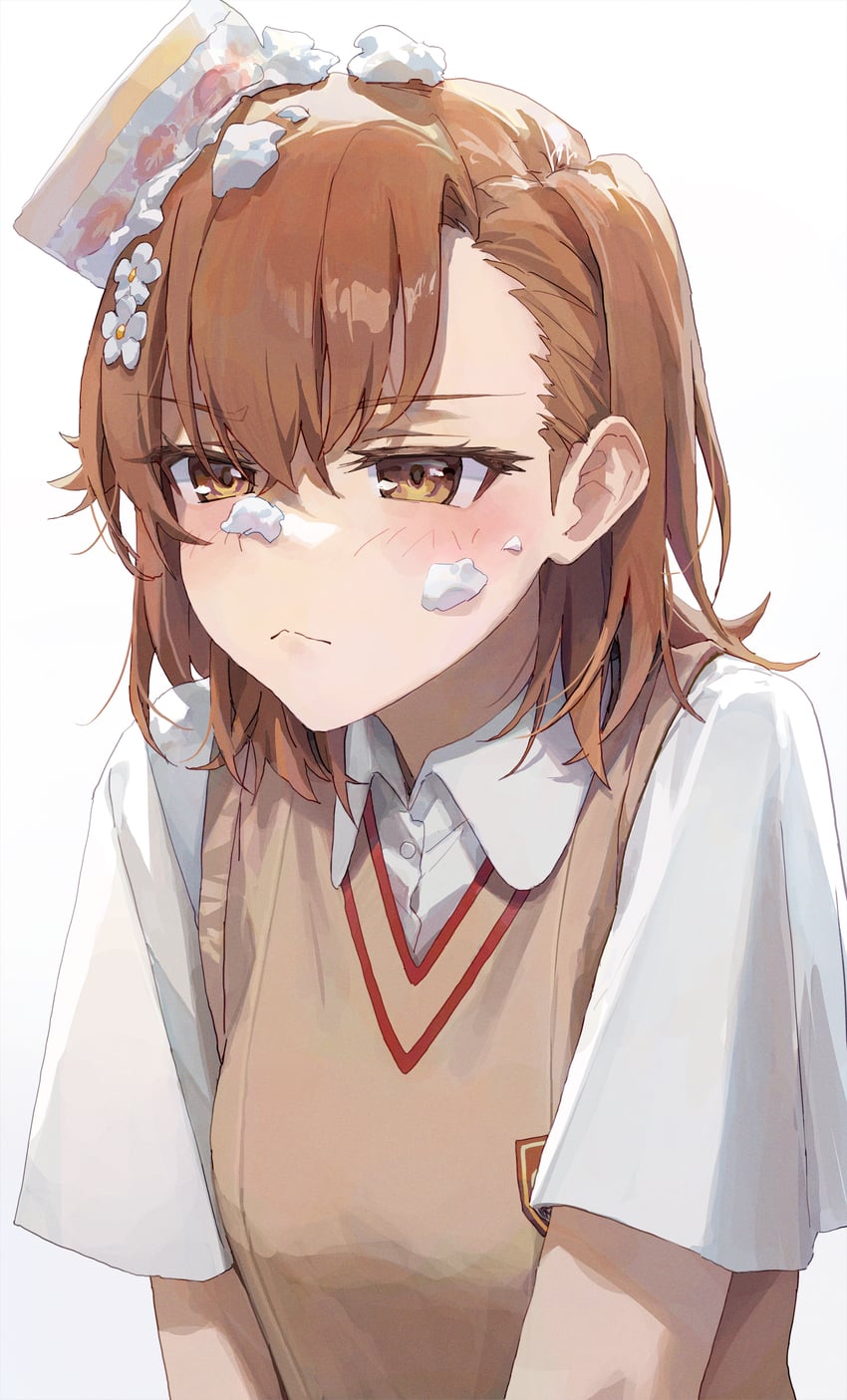 misaka mikoto (toaru majutsu no index and 1 more) drawn by nyamunyamu