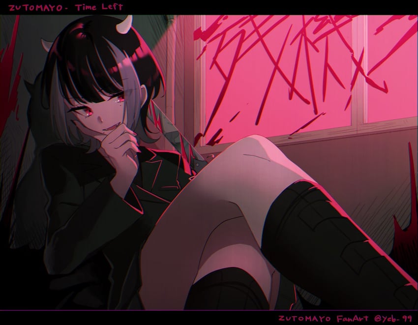 nira-chan (zutto mayonaka de ii no ni and 1 more) drawn by kaiya