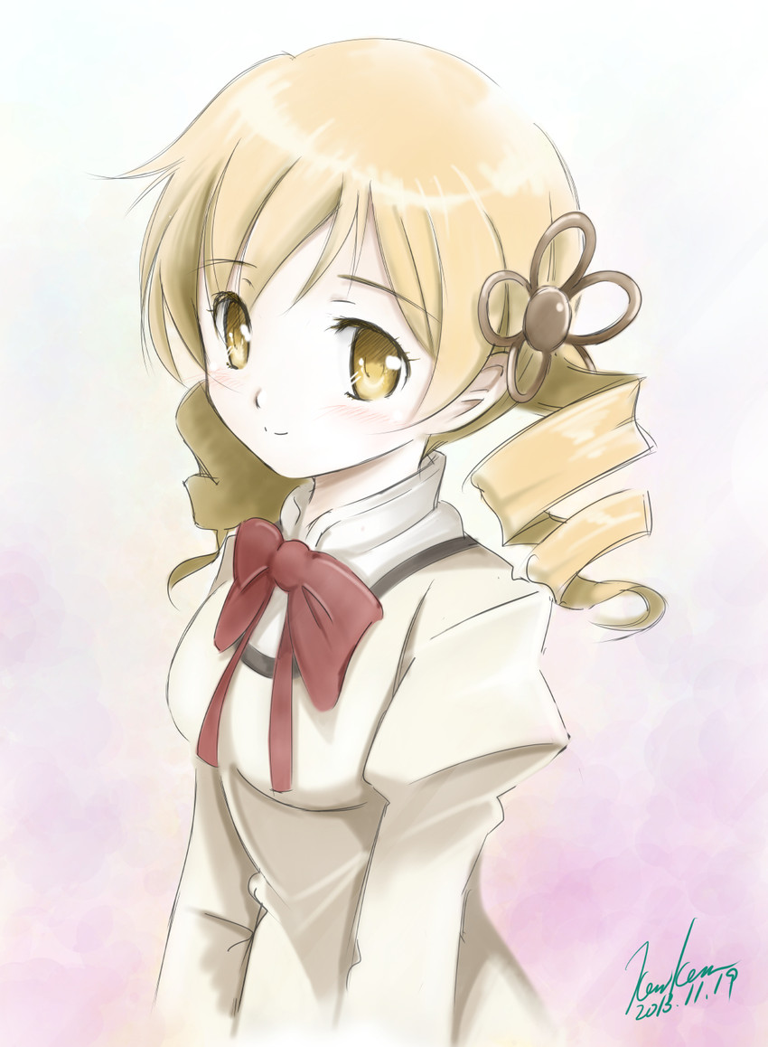 tomoe mami (mahou shoujo madoka magica) drawn by kem_kem