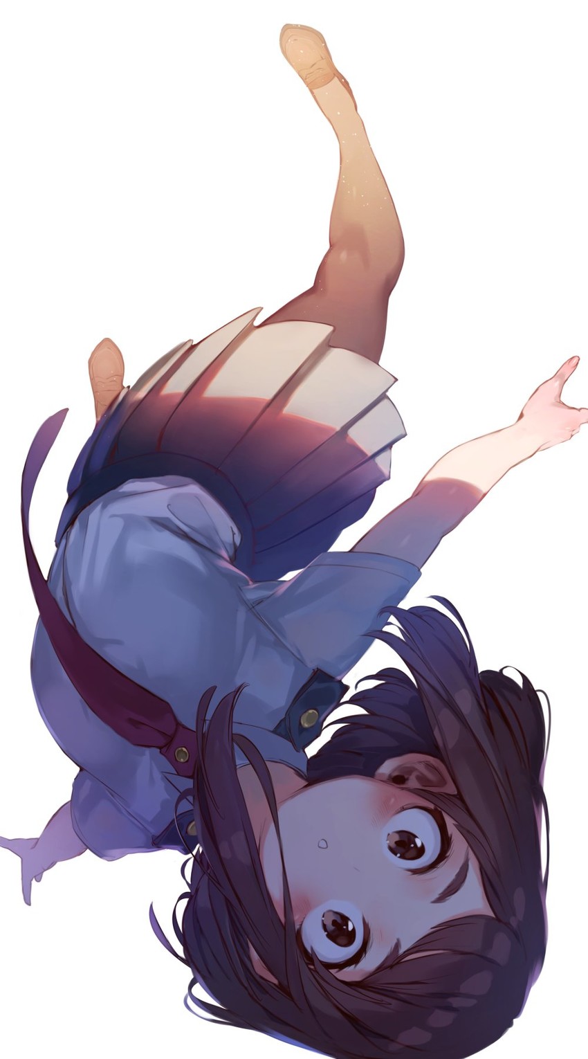 uraraka ochaco (boku no hero academia) drawn by ryota_(ry_o_ta)