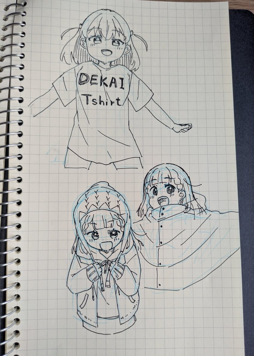 hinoshita kaho and kachimachi kosuzu (love live! and 1 more) drawn by massigura