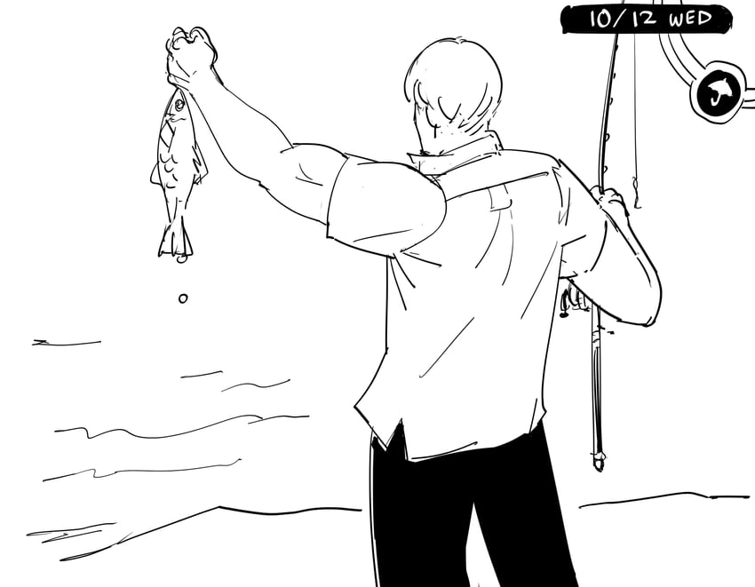 narukami yu (persona and 1 more) drawn by bb_(baalbuddy)
