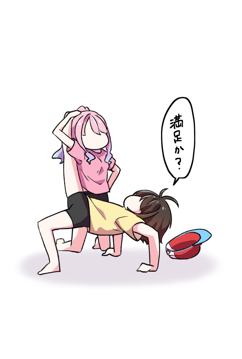 oozora subaru and himemori luna (hololive) drawn by meru_corone