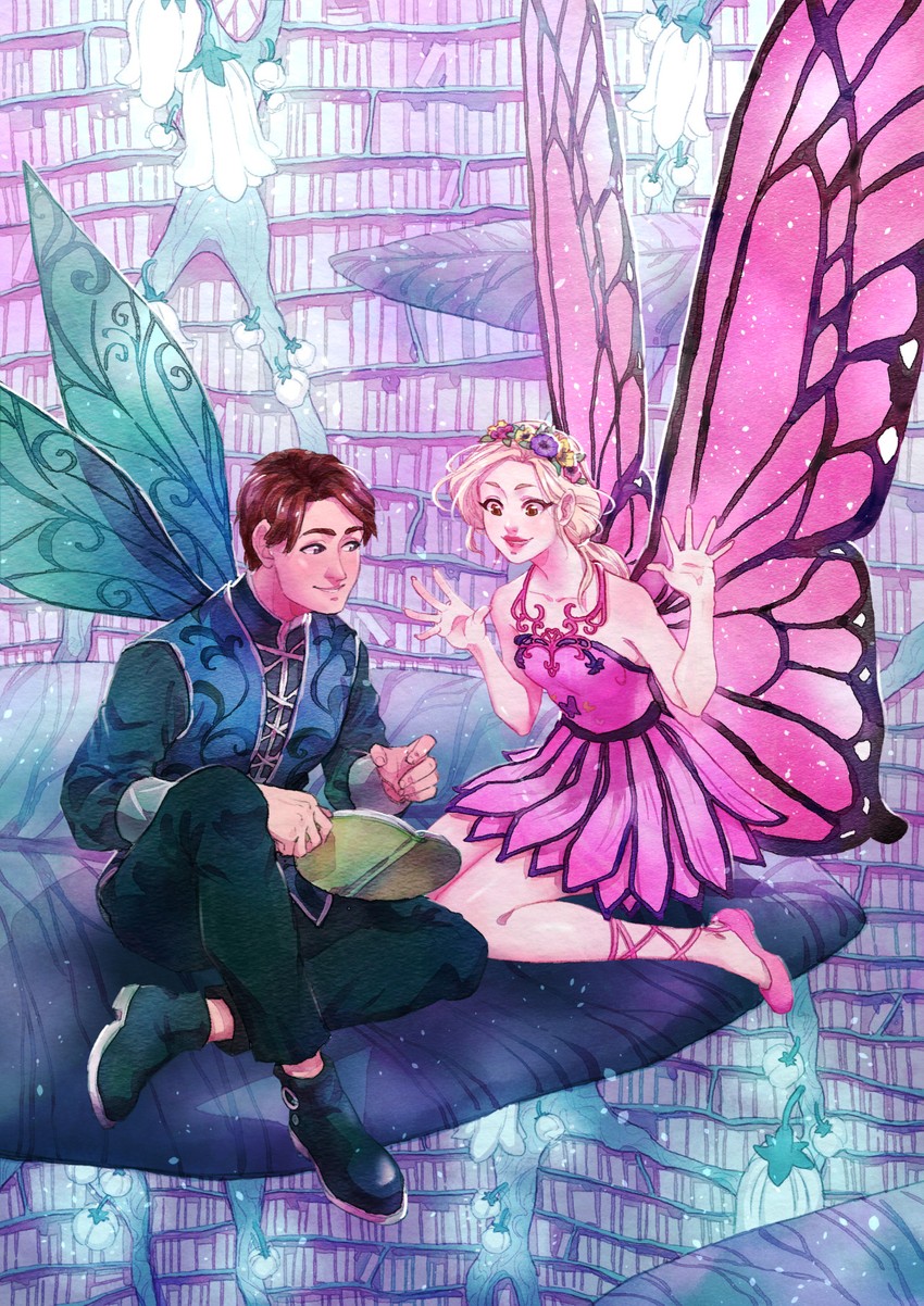 barbie, mariposa, and carlos (barbie and 1 more) drawn by epiphanypaige