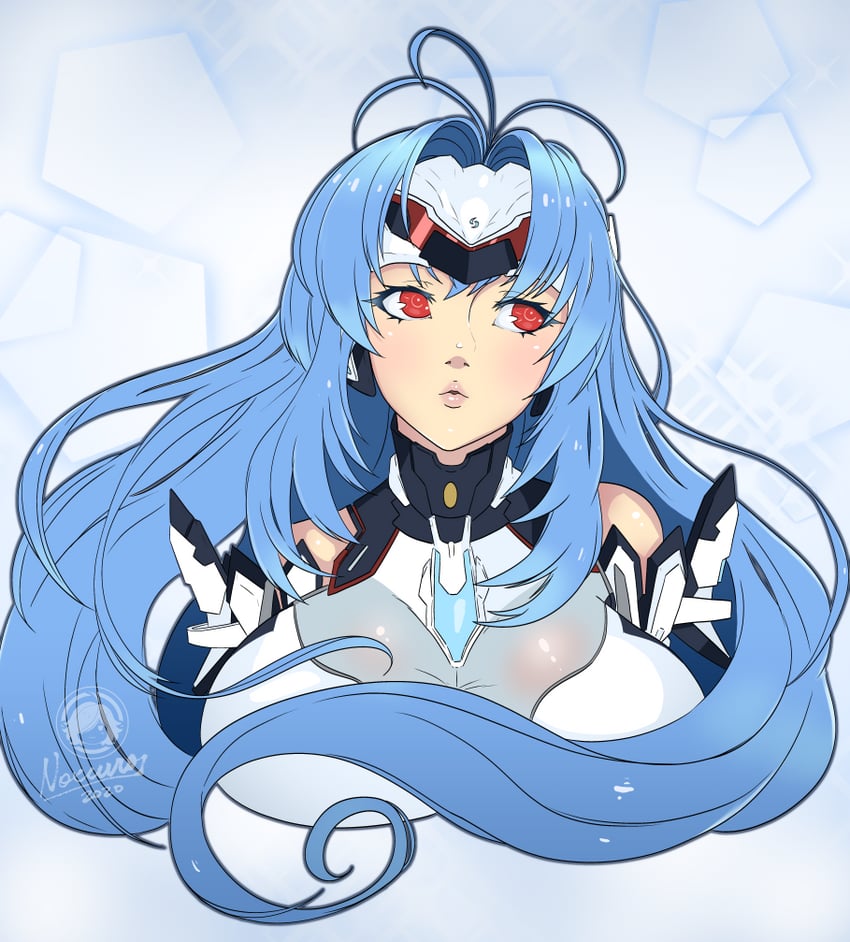 kos-mos (xenoblade chronicles and 2 more) drawn by noxcuro