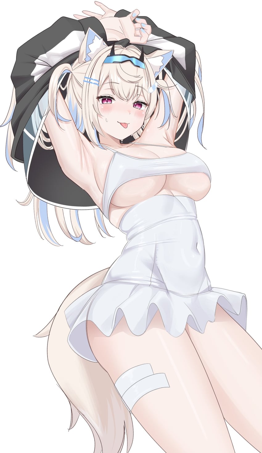 fuwawa abyssgard (hololive and 1 more) drawn by tojo_aoi