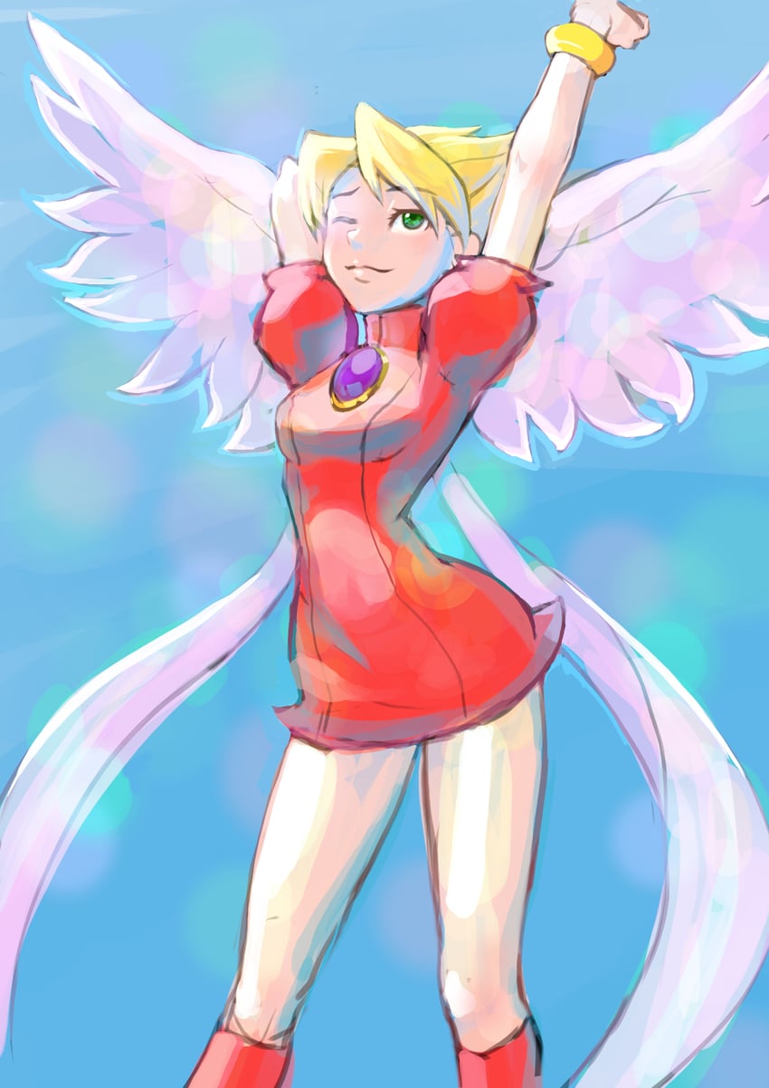 nina (breath of fire and 1 more) drawn by gurata