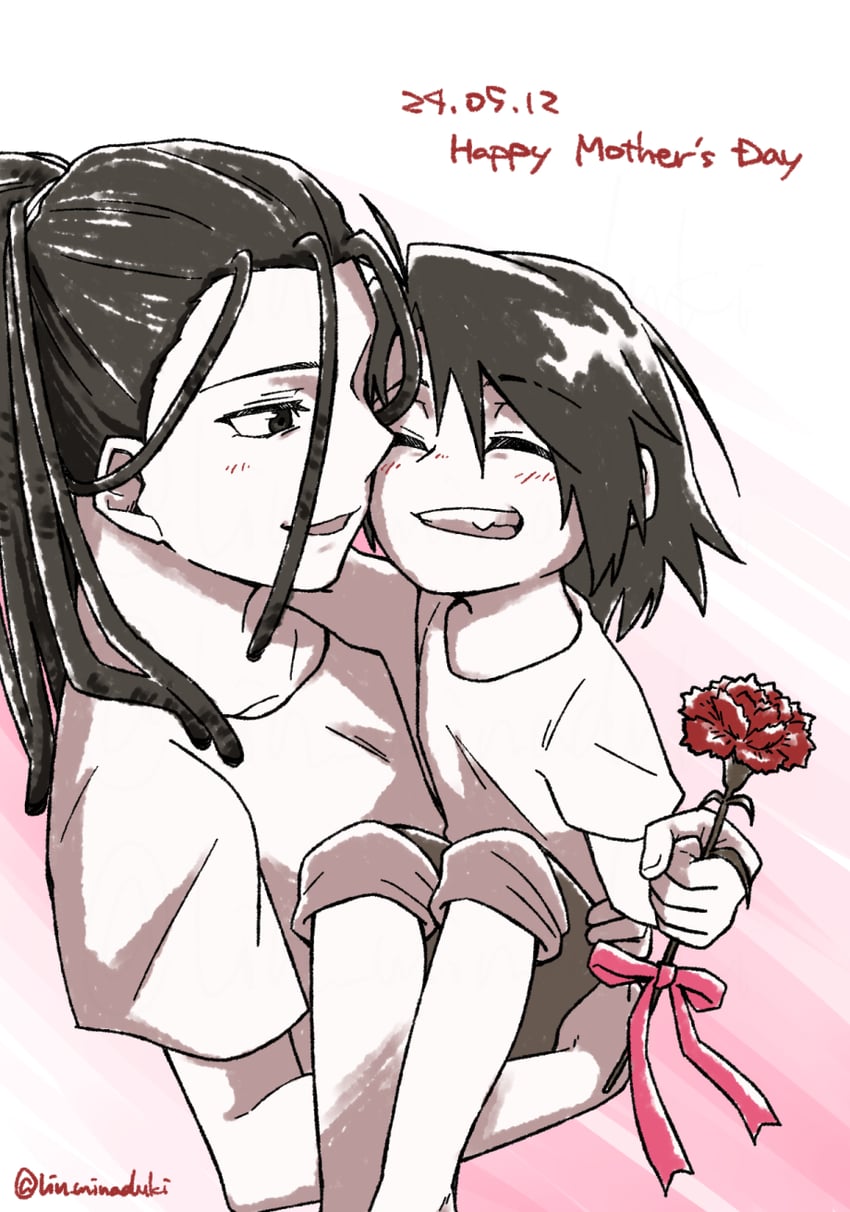 wrath and izumi curtis (fullmetal alchemist) drawn by lin_minaduki
