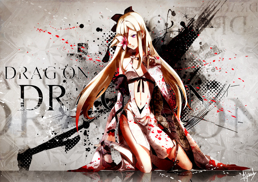 zero (drag-on dragoon and 1 more) drawn by alyssa_(irotoridori_no_hoshi)