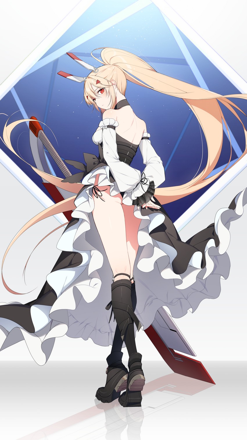 ayanami (azur lane) drawn by dore_(gilles_dore)