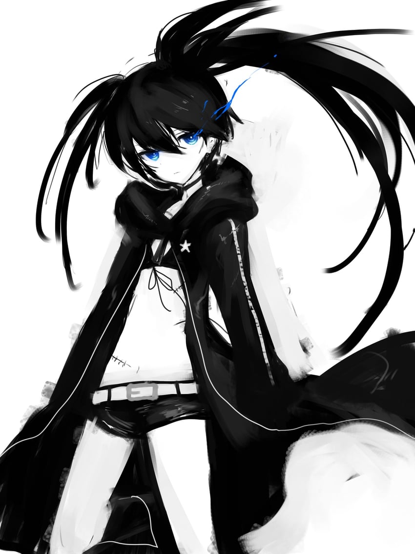 black rock shooter (black rock shooter) drawn by mutomorokoshi