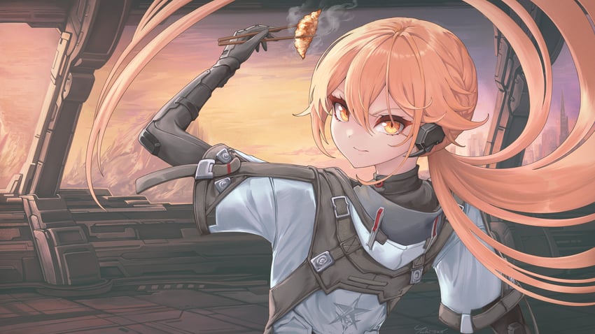 ots-14 and groza (girls' frontline and 1 more) drawn by yuki7128