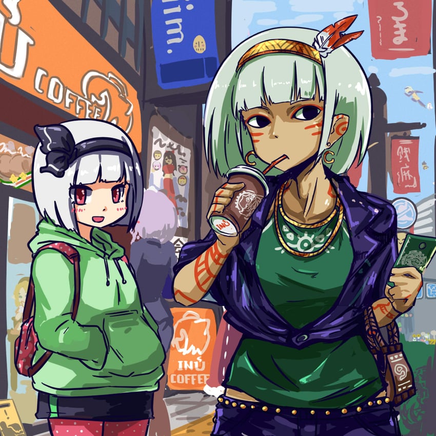 hakurei reimu, kirisame marisa, izayoi sakuya, konpaku youmu, alice margatroid, and 24 more (touhou and 1 more) drawn by ikiume