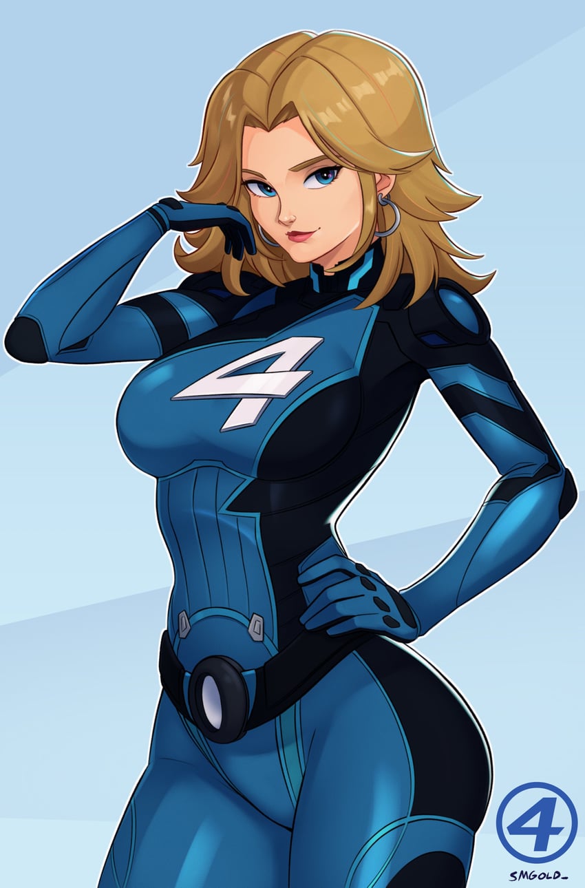 sue storm (marvel and 2 more) drawn by smgold
