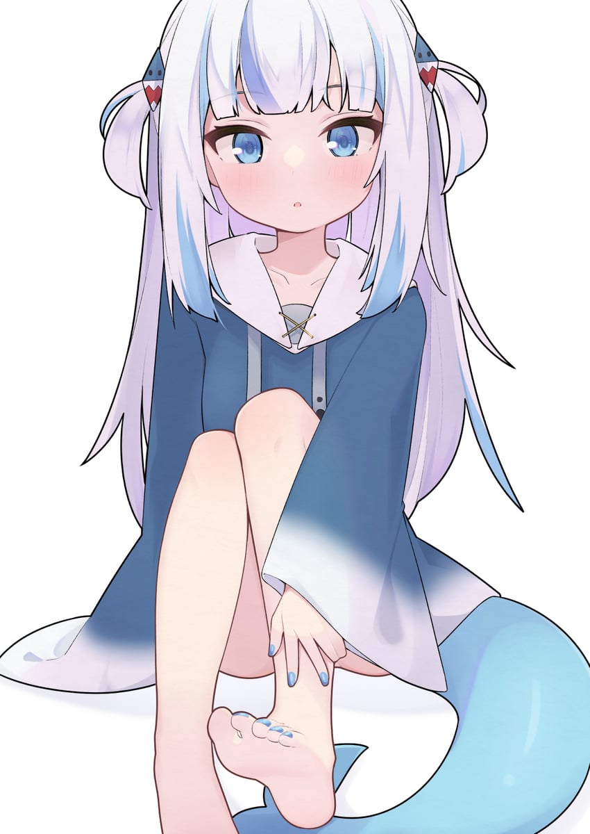 gawr gura (hololive and 1 more) drawn by cp2980606