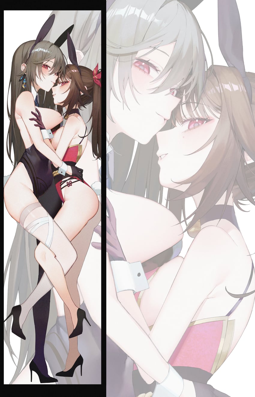 sparkle and vita (honkai and 2 more) drawn by may.l