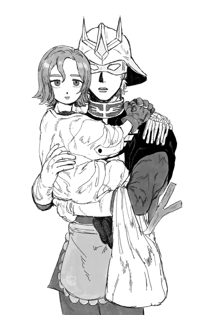 char aznable and shuji ito (gundam and 1 more) drawn by ryqjmery5m57024