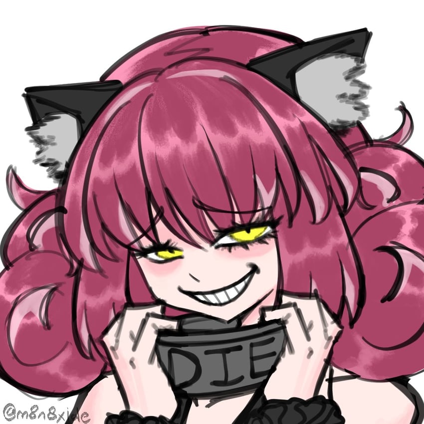 cheshire cat (black souls and 1 more) drawn by m8n8xide