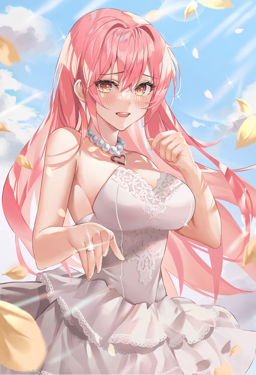 jougasaki mika (idolmaster and 1 more) drawn by hao_(mwhy4538)