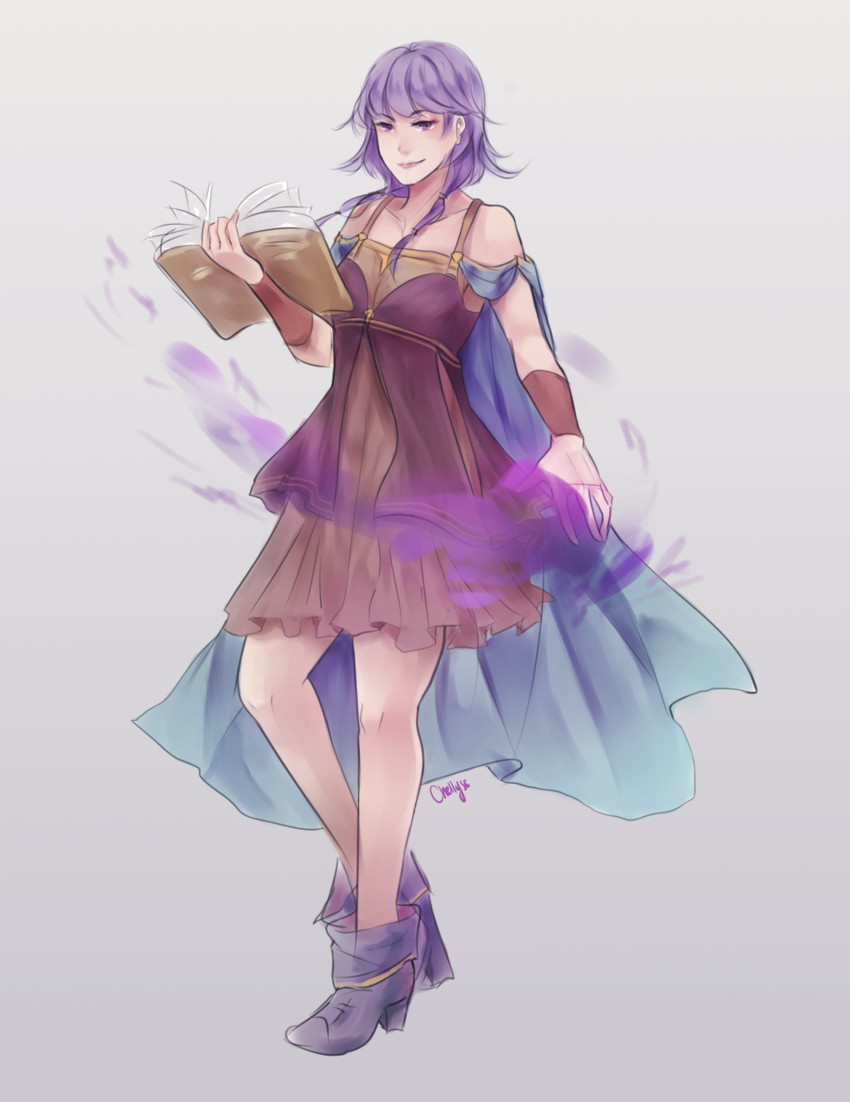 lute (fire emblem and 1 more) drawn by chellyse