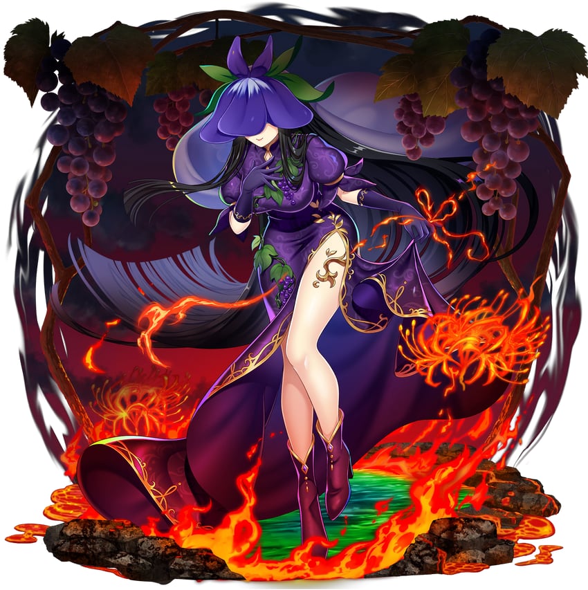 yomotsu hisami (touhou and 1 more) drawn by rotte_(1109)