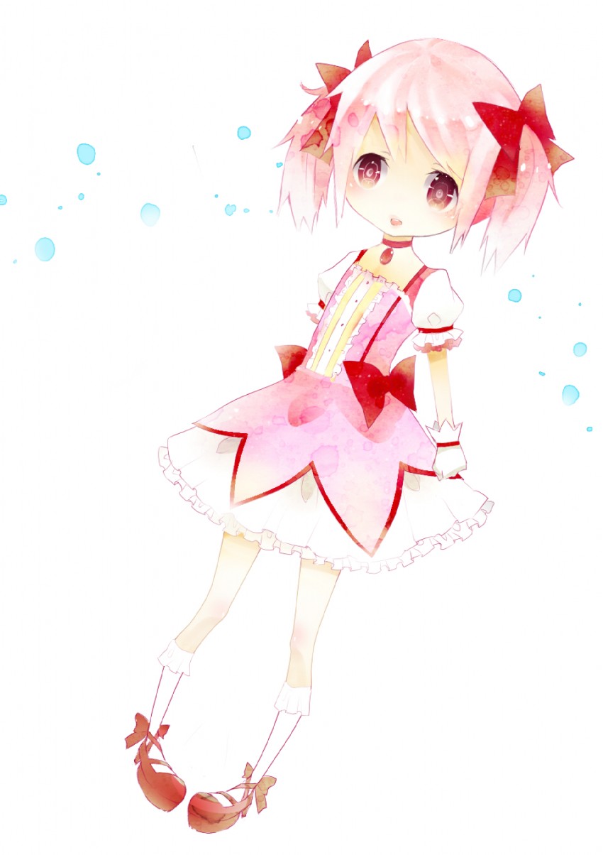kaname madoka (mahou shoujo madoka magica) drawn by kiiko_(callto)