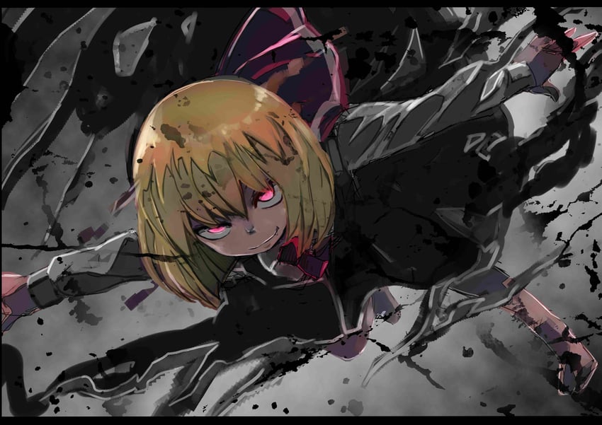 rumia (touhou and 1 more) drawn by fuyunotete